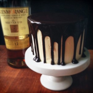 Chocolate Whiskey Guinness Cake