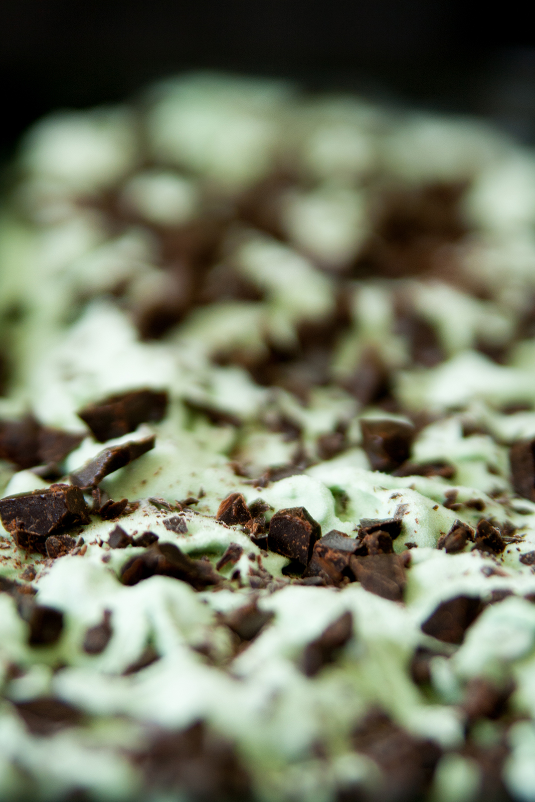 Mint Chocolate Chip Glass | Baker vs. Runner