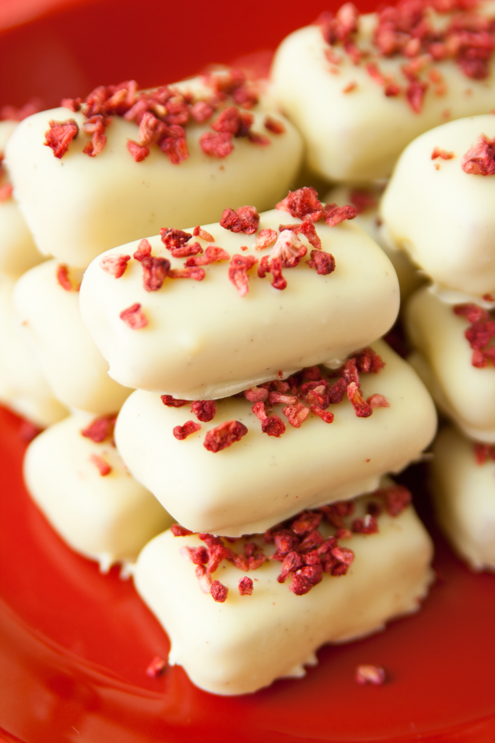 Hallonkola med vit choklad | Baker vs. Runner