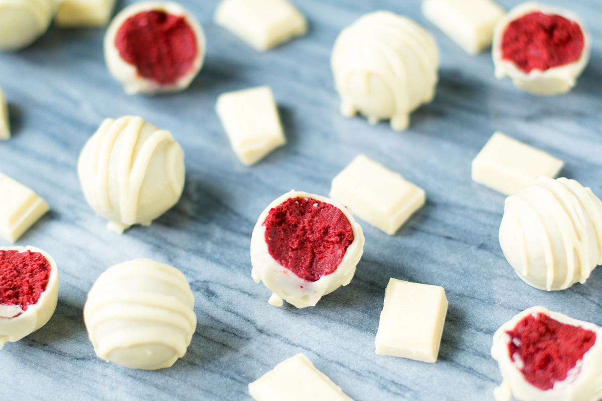 Red Velvet Cake Truffles | Baker vs. Runner