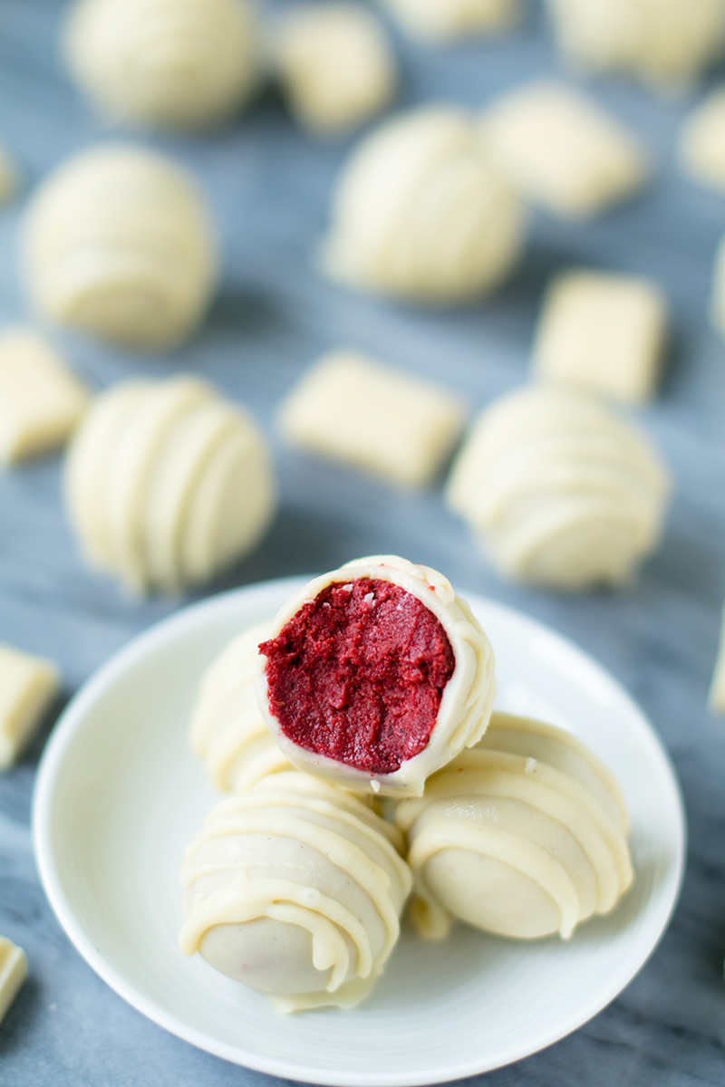 Red Velvet Cake Truffles | Baker vs. Runner